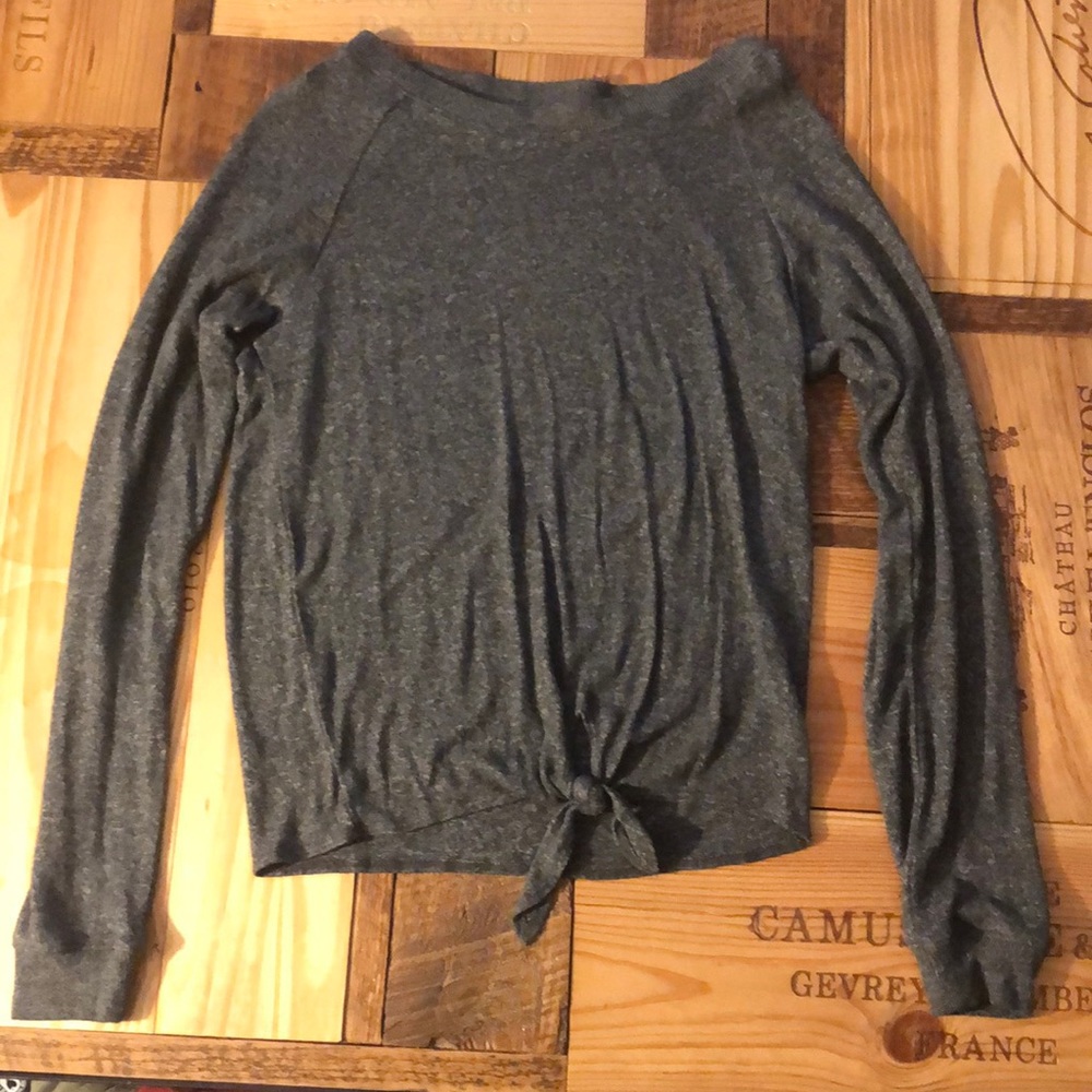 aero dark grey long sleeve